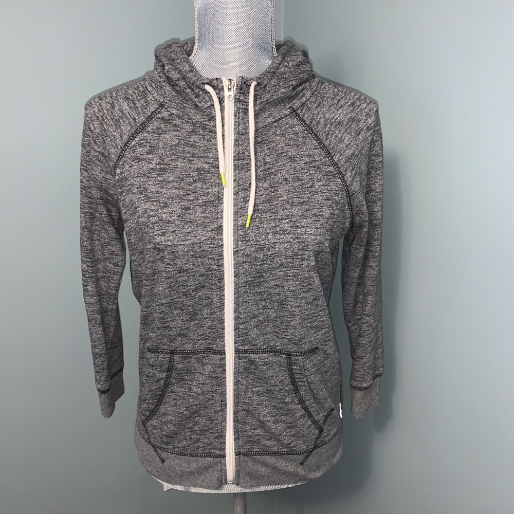 AMERICAN EAGLE women’s size small full zip Hoodie grey long sleeve